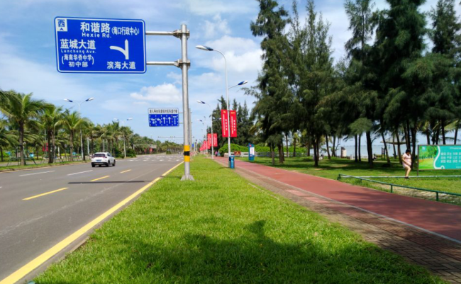 海口租车自驾游 路况景观